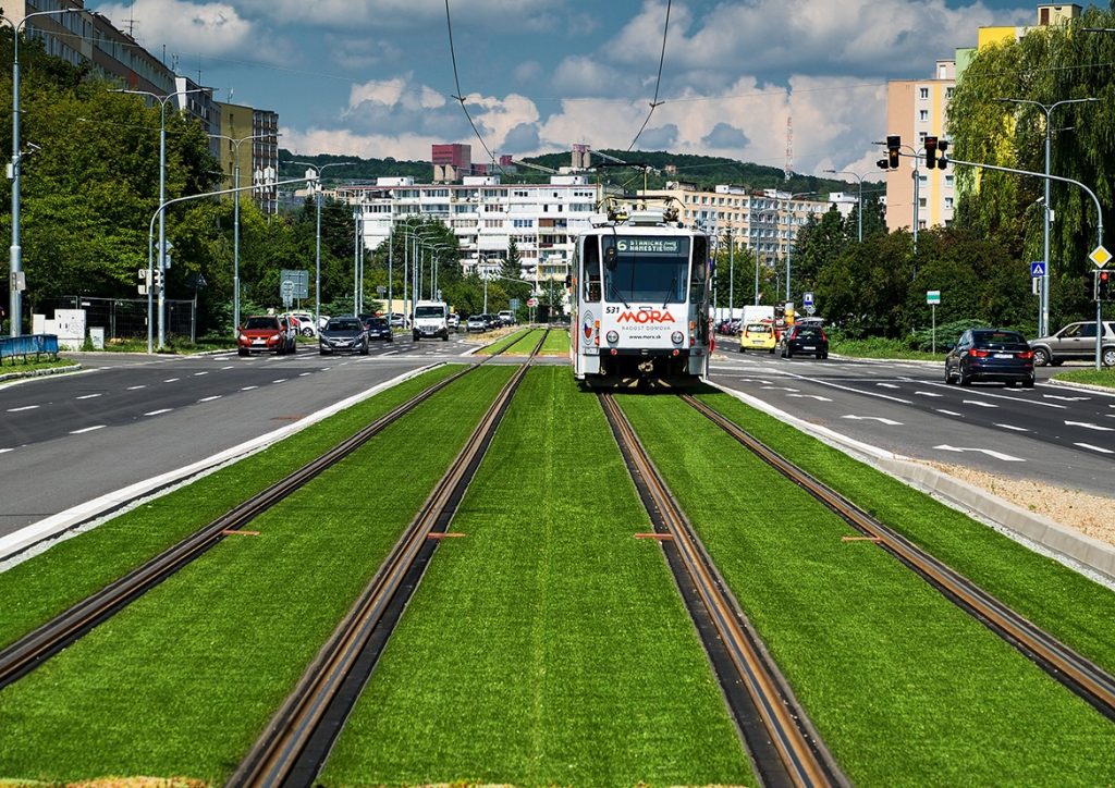 Modernizácia električkových tratí v meste Košice