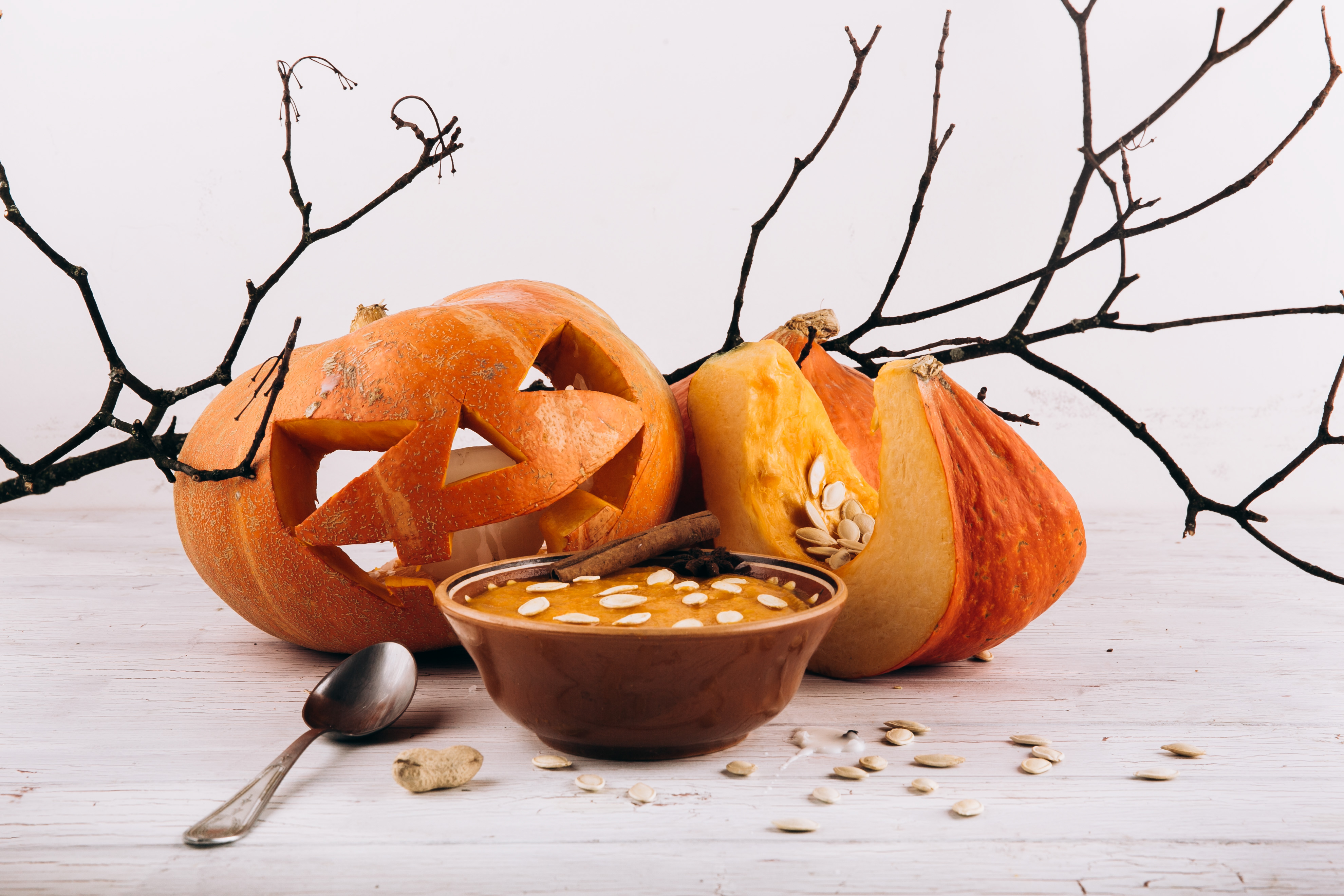 halloweenske tekvice