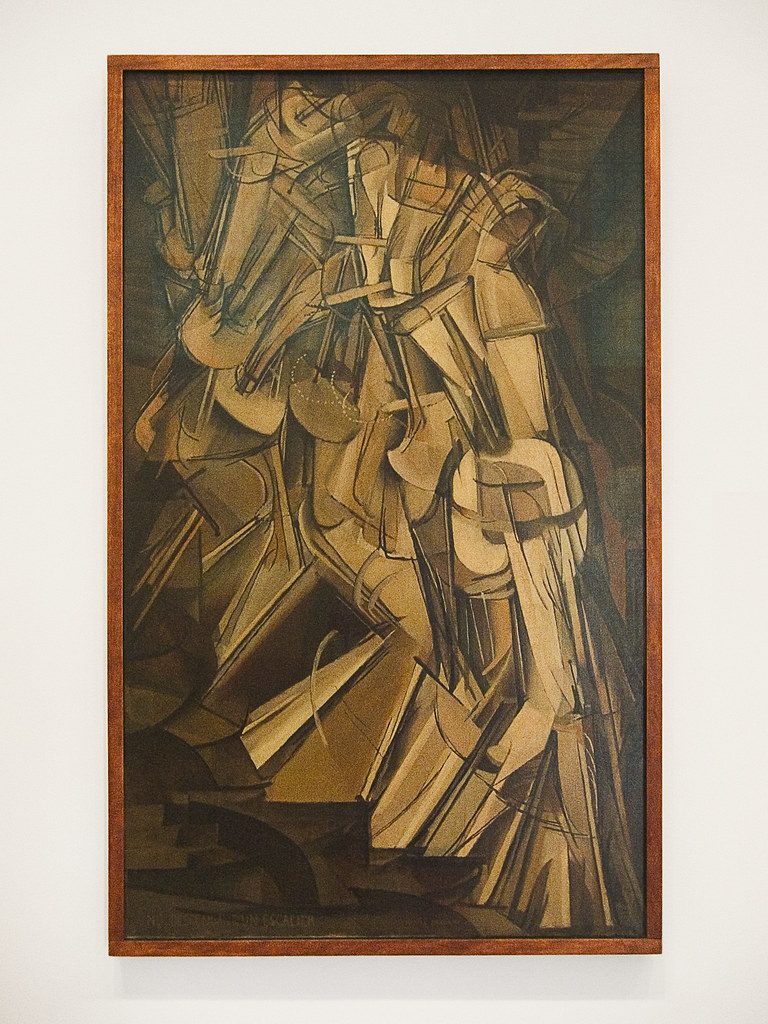akt č. 2 marcel duchamp