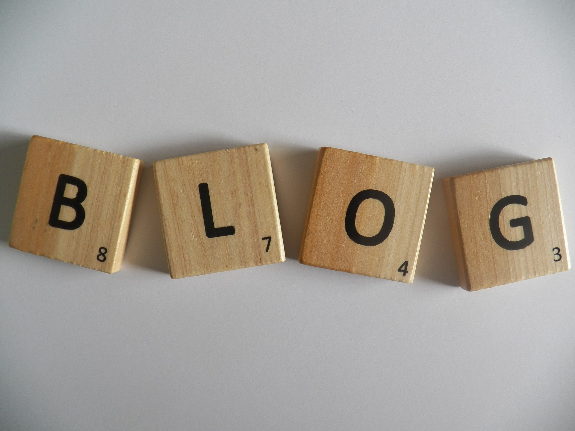 slovo BLOG scrabble