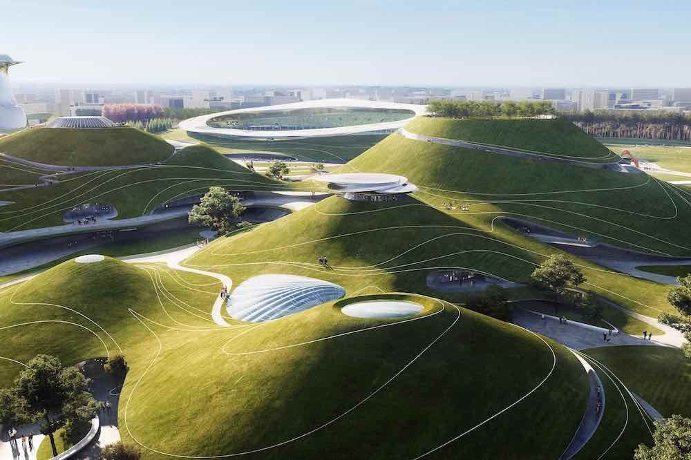 Quzhou Sports Campus od MAD Architects