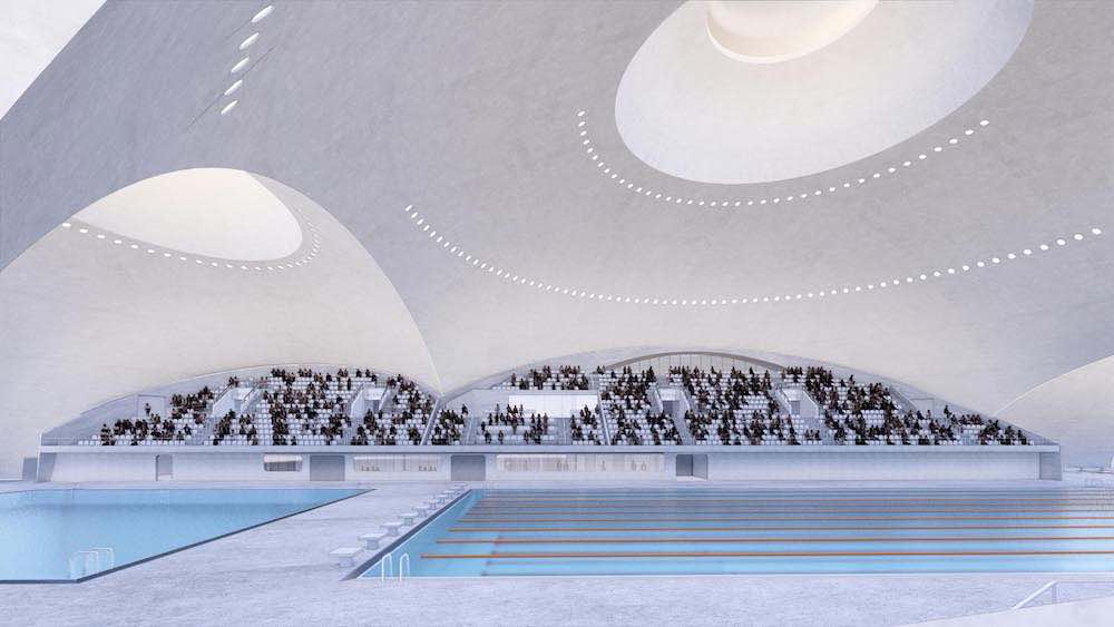 Quzhou Sports Campus od MAD Architects