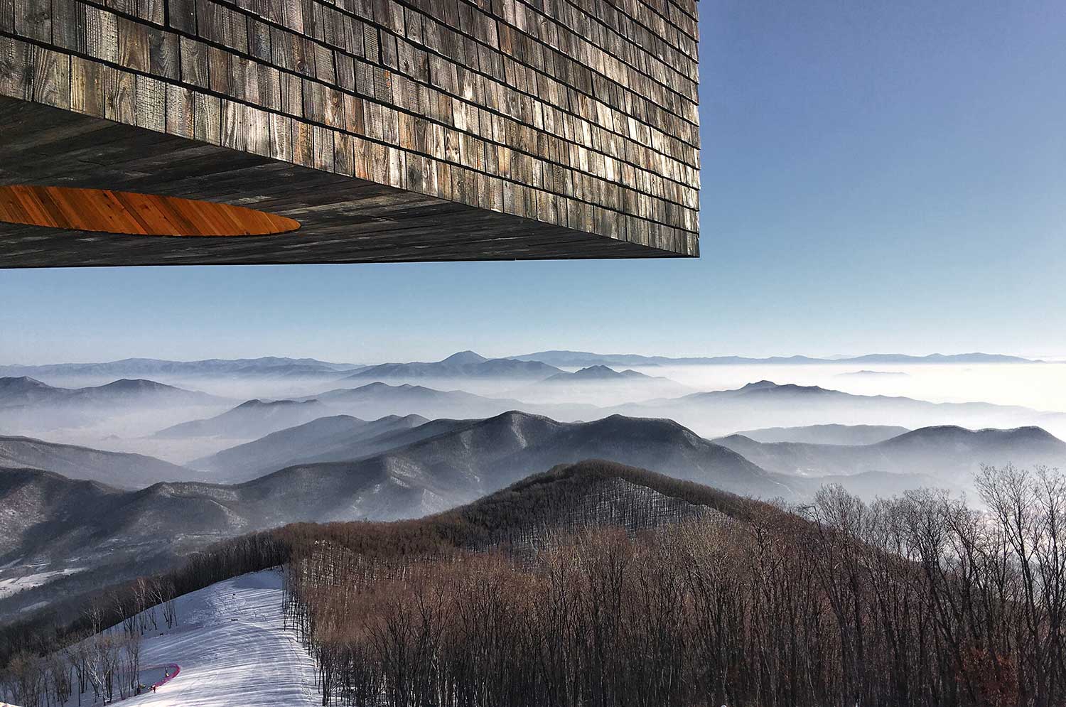 Architektonický skvost pri čínskom jazere Songhua