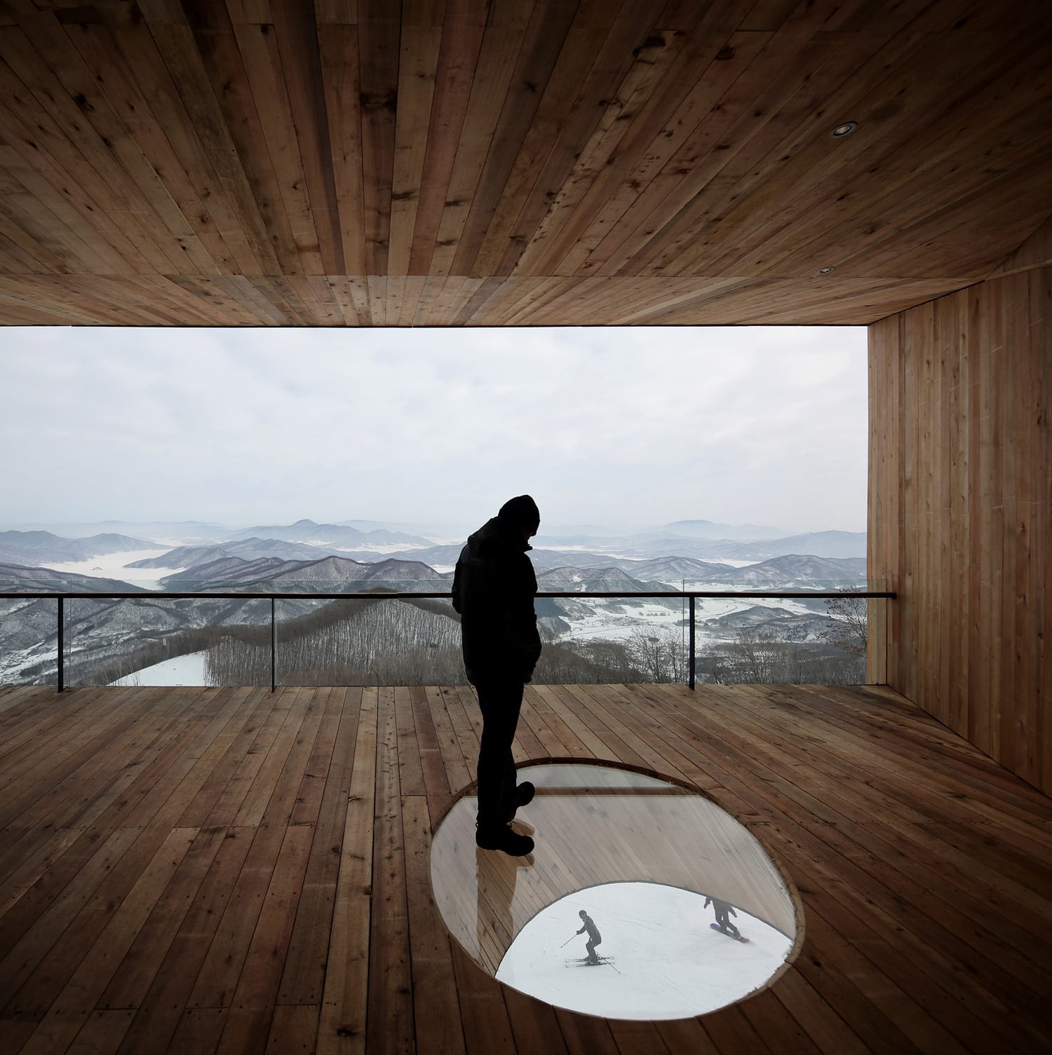 Architektonický skvost pri čínskom jazere Songhua