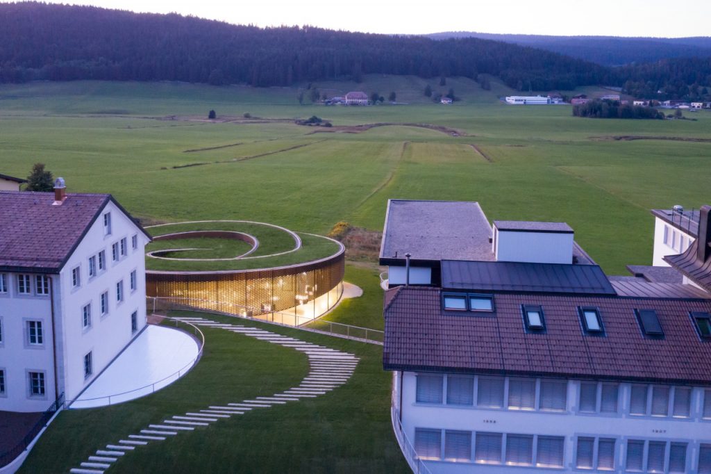 interiér Múzea hodiniek Musée Atelier Audemars Piguet