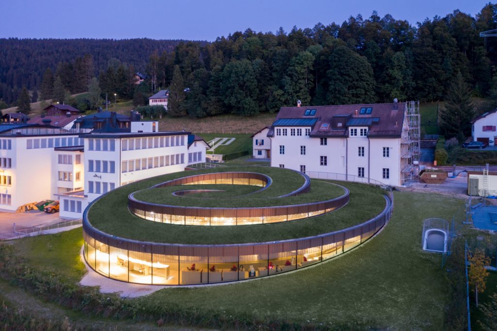 interiér Múzea hodiniek Musée Atelier Audemars Piguet