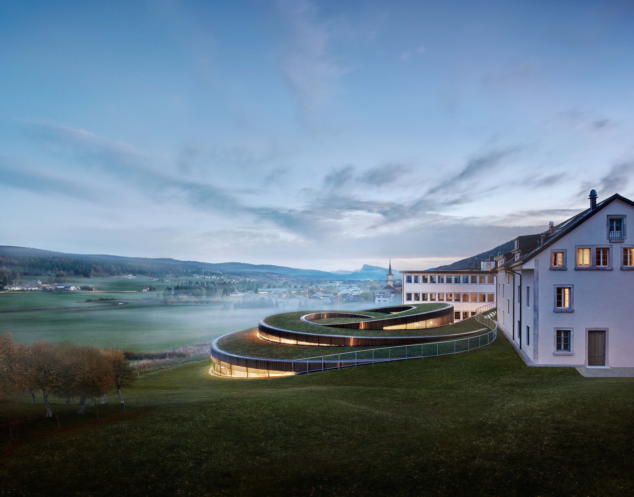 interiér Múzea hodiniek Musée Atelier Audemars Piguet