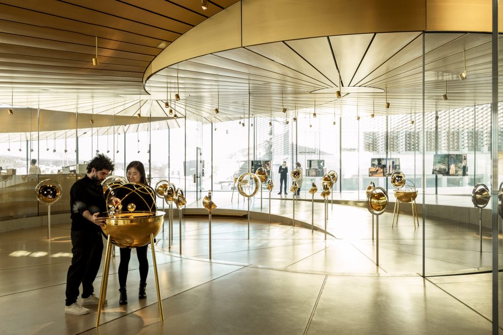 interiér Múzea hodiniek Musée Atelier Audemars Piguet