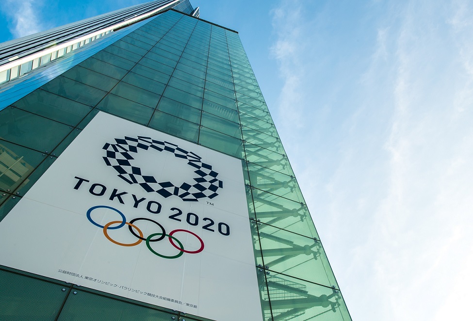 Logo olympijských hier v Tokiu
