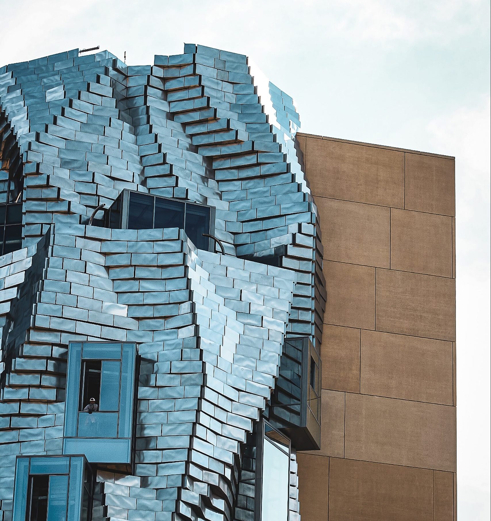 Stavba Franka Gehryho