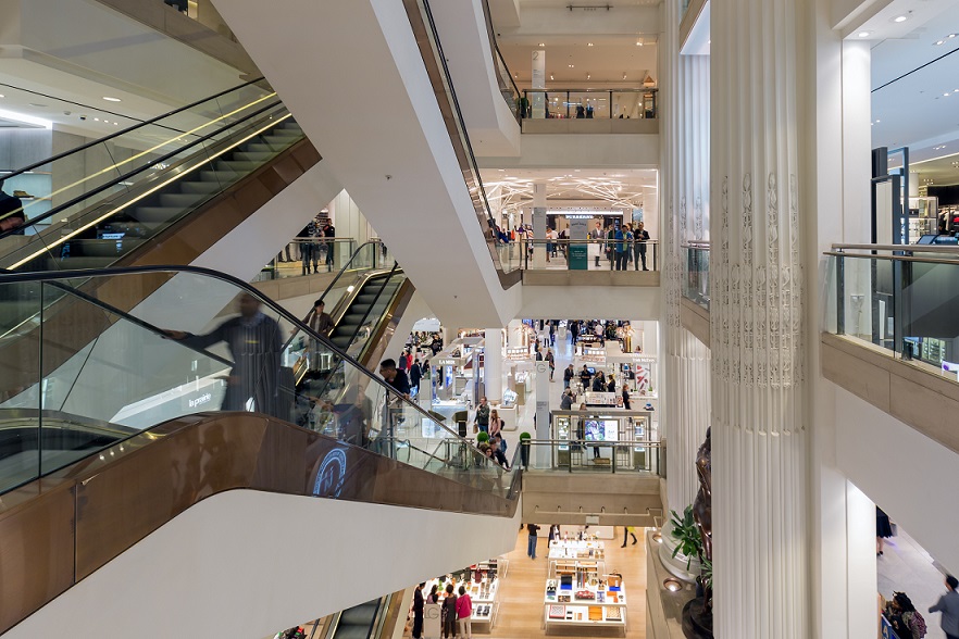 Selfridges nákupné centrum