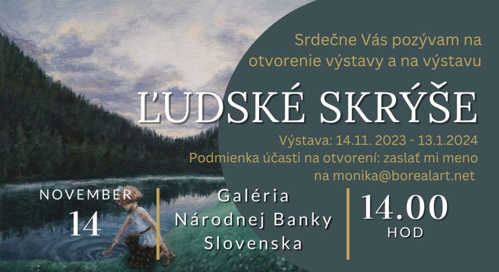 Výstava Monika Zimová Galéria NBS
