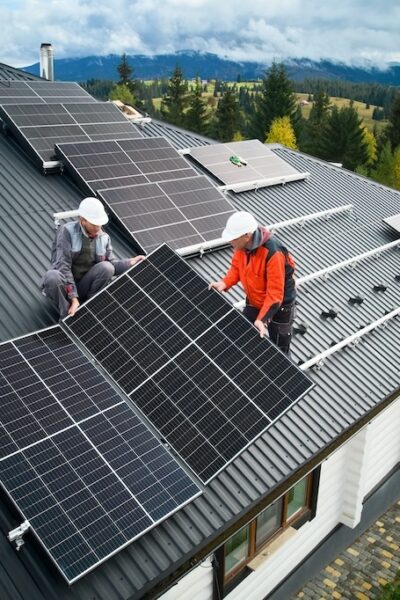 fotovoltaické panely strecha domu